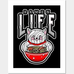 RAMEN Life Ramen Lover Ramen Bowl Posters and Art